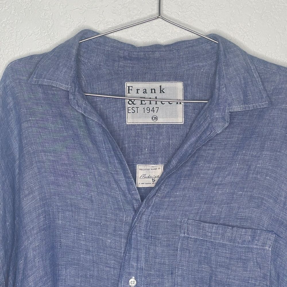 New Frank & Eileen Mackenzie One Size Shirt In Fa… - image 4